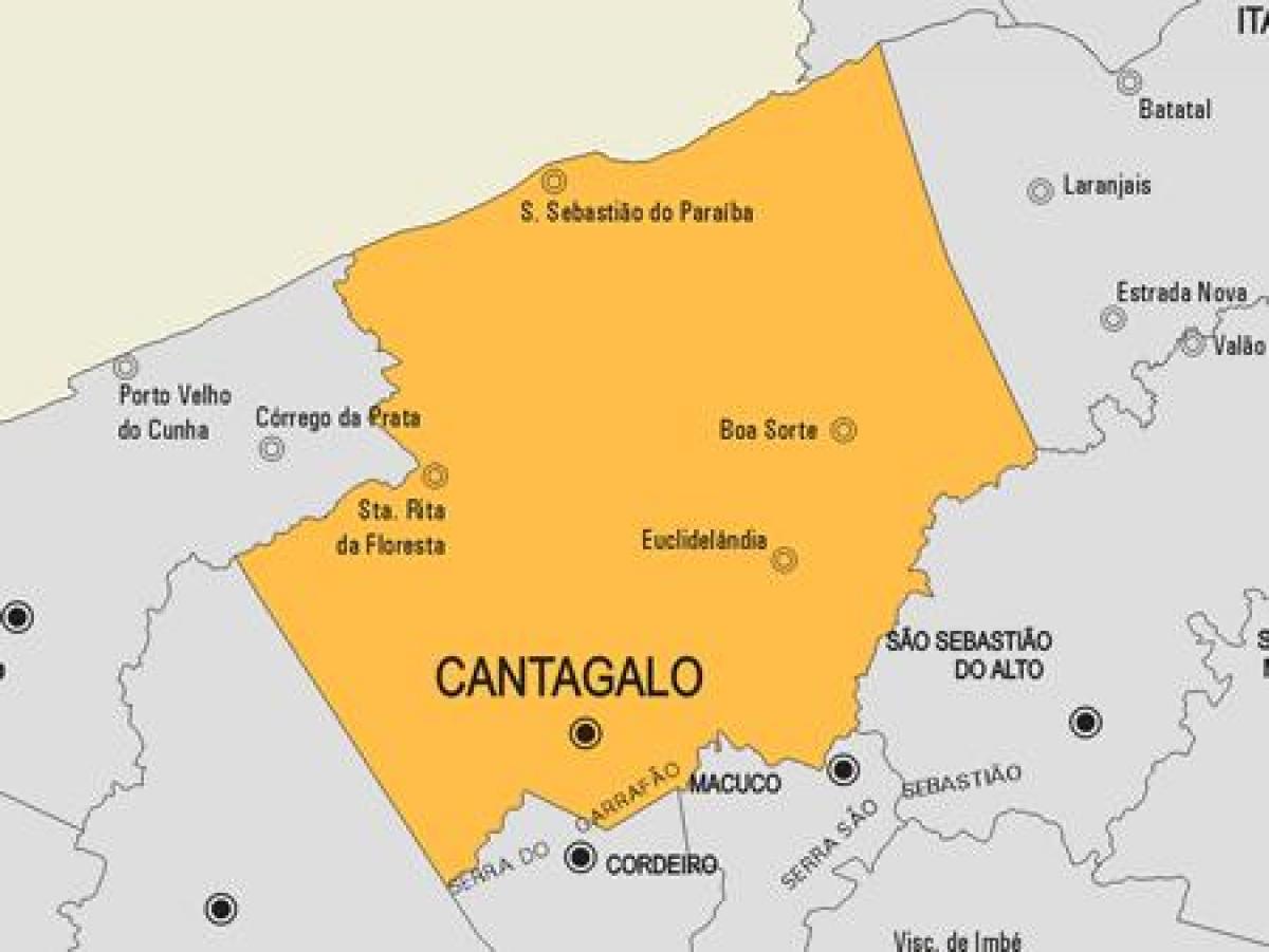 რუკა Comendador ლევი გასპარიან მუნიციპალიტეტის