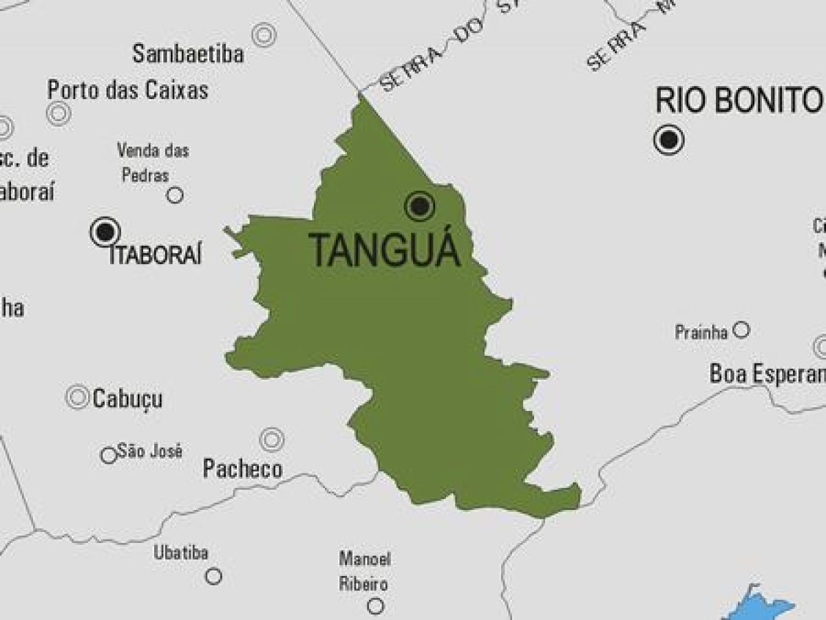 რუკა Tanguá მუნიციპალიტეტის