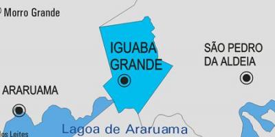 რუკა Iguaba Grande მუნიციპალიტეტის