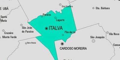 რუკა Italva მუნიციპალიტეტის