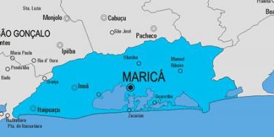 რუკა Maricá მუნიციპალიტეტის