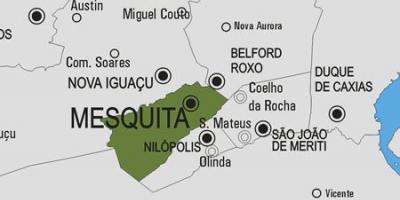 რუკა Mesquita მუნიციპალიტეტის