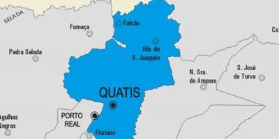რუკა Quatis მუნიციპალიტეტის