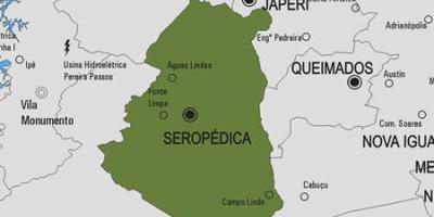 რუკა Seropédica მუნიციპალიტეტის