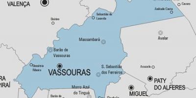 რუკა Varre-Sai მუნიციპალიტეტის
