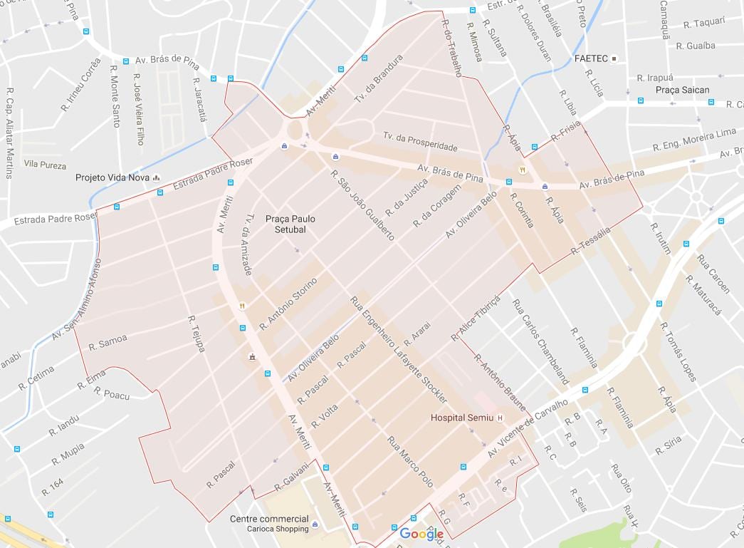 რუკა Vila da Penha