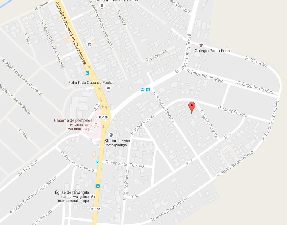 რუკა Bairro Peixoto
