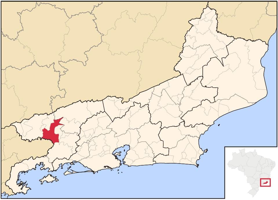რუკა Barra Mansa