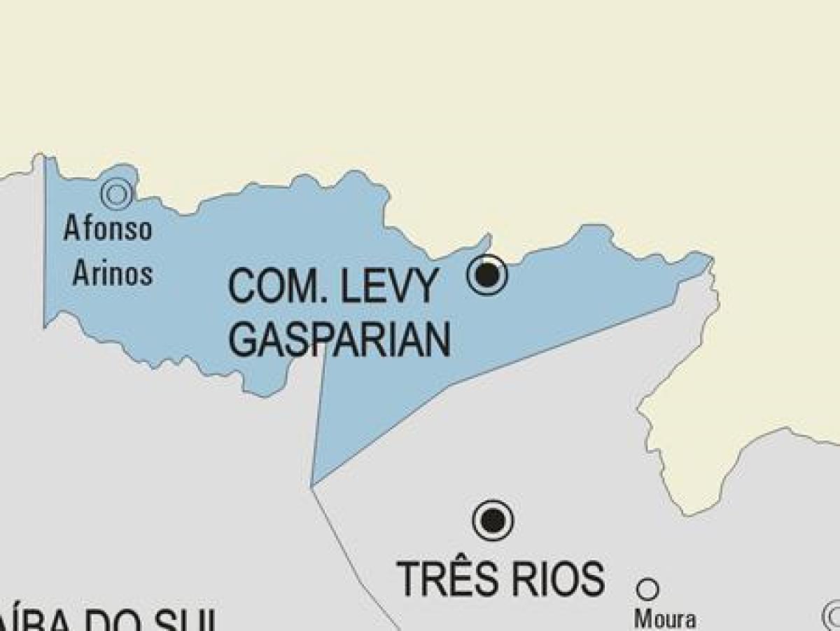 რუკა Casimiro de Abreu მუნიციპალიტეტის