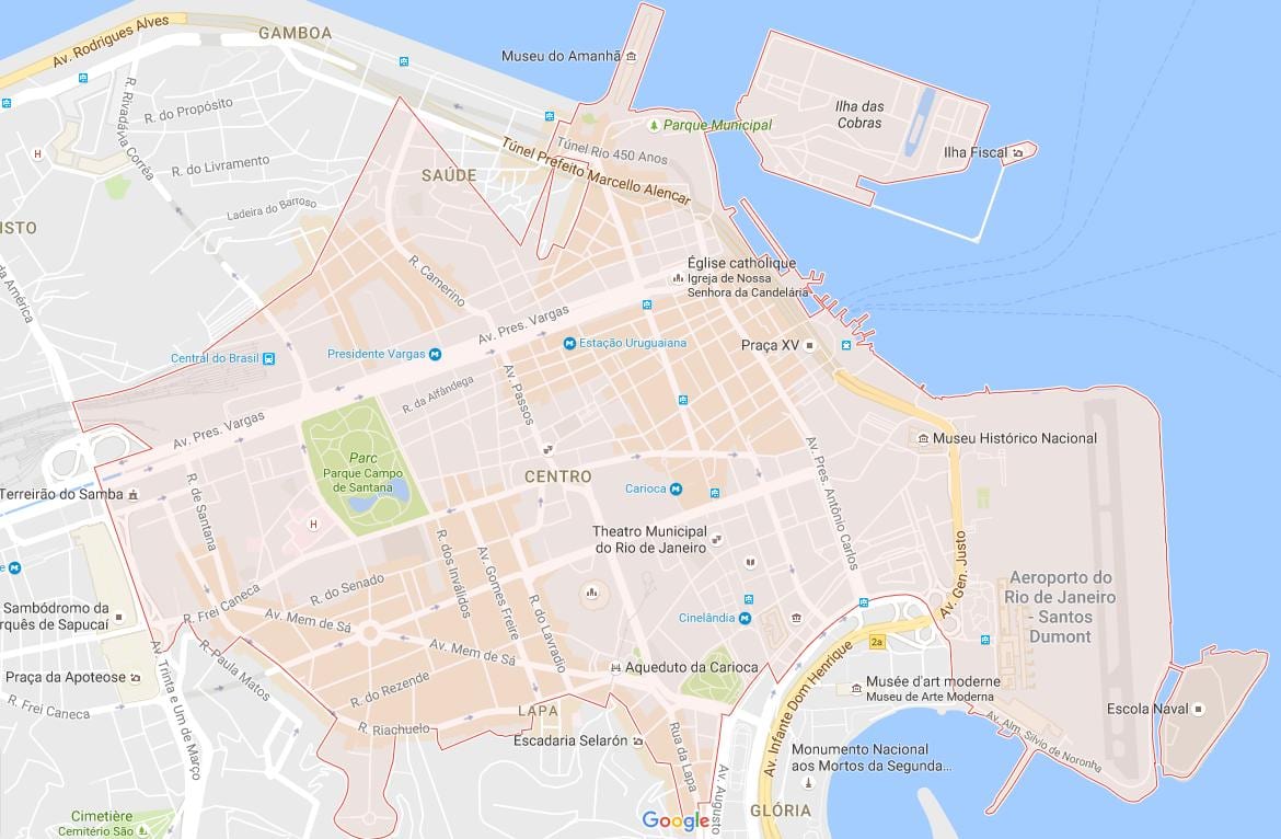 რუკა Centro