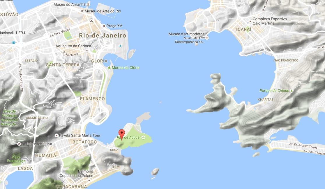რუკა Hill Urca