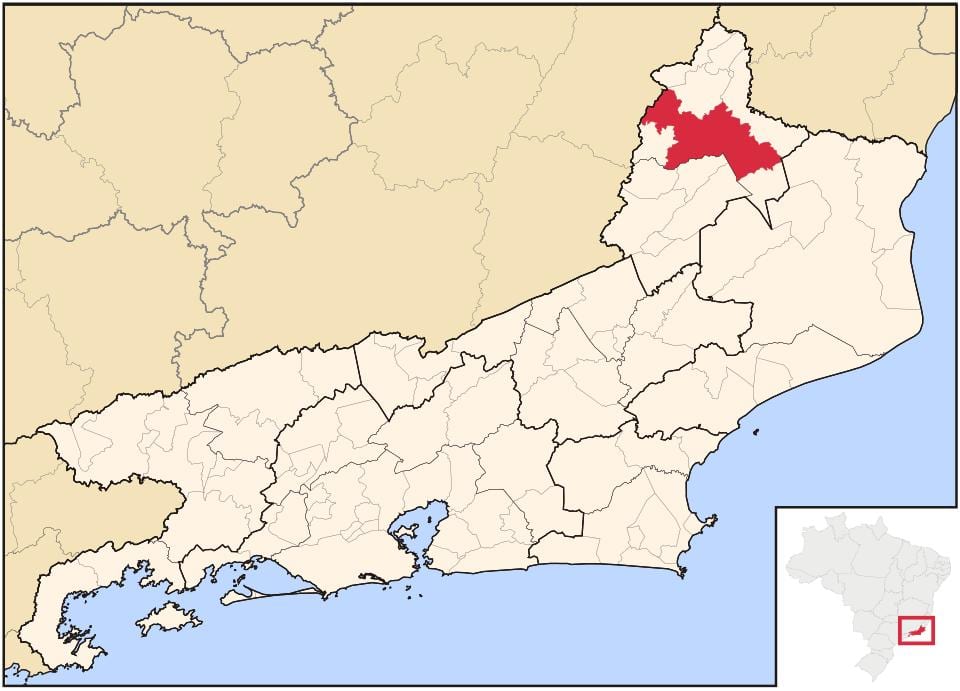 რუკა Itaperuna