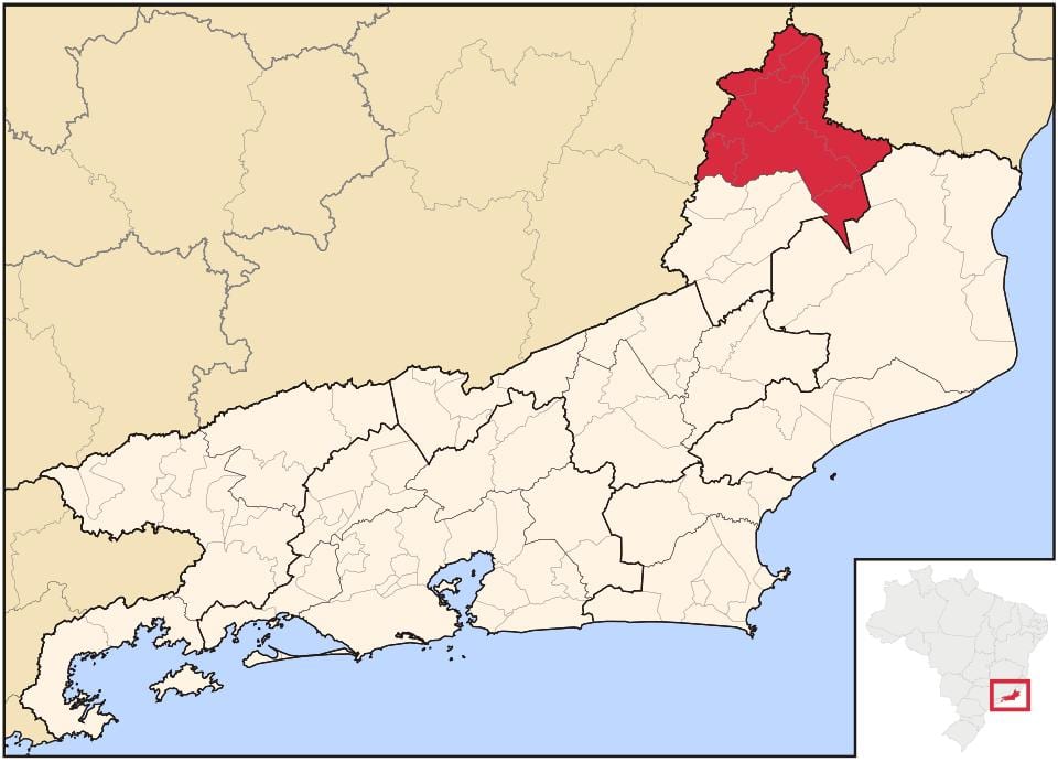 რუკა Itaperuna
