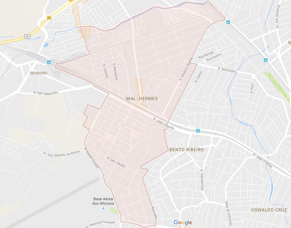 რუკა Marechal Hermes