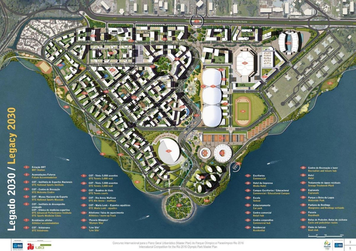 რუკა Olympic park legacy