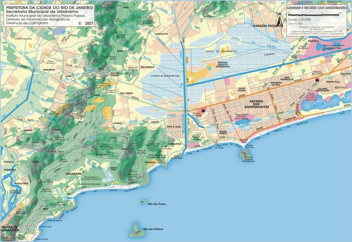 რუკა Reserva beach