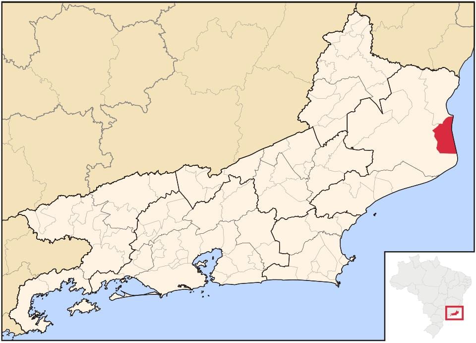 რუკა São João da Barra