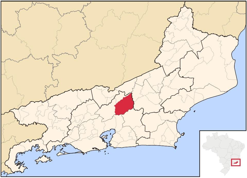 რუკა Teresópolis