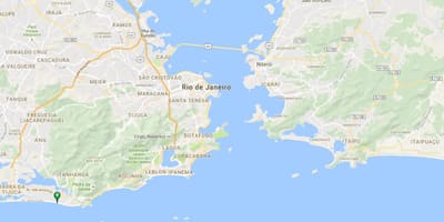 რუკა beach Barra da Tijuca