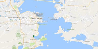 რუკა beach Botafogo
