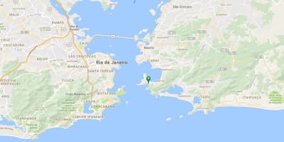 რუკა beach Forte რიო Branco