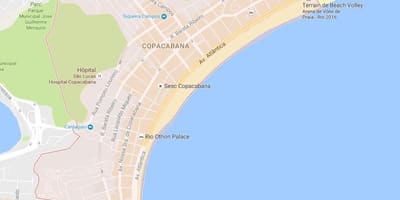 რუკა Copacabana