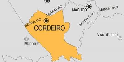 რუკა Cordeiro მუნიციპალიტეტის