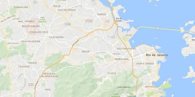რუკა favela Bento Ribeiro