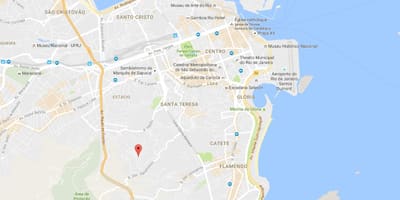 რუკა favela Mangueira