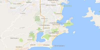 რუკა favela Vidigal