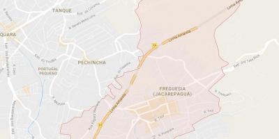 რუკა Freguesia de Jacarepaguá