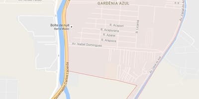 რუკა Gardênia Azul