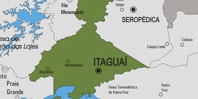 რუკა Itaguaí მუნიციპალიტეტის