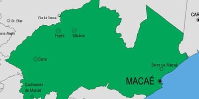 რუკა Macaé მუნიციპალიტეტის