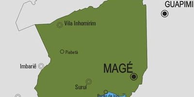 რუკა Magé მუნიციპალიტეტის
