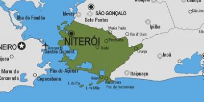 რუკა Niterói მუნიციპალიტეტის