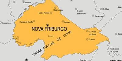 რუკა Nova Friburgo მუნიციპალიტეტის