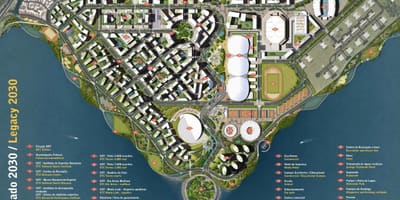 რუკა Olympic park legacy
