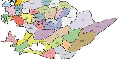 რუკა Quartiers Niterói