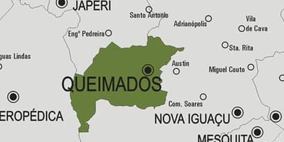 რუკა Queimados მუნიციპალიტეტის