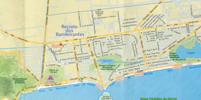 რუკა Recreio beach