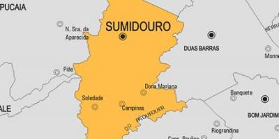 რუკა Sumidouro მუნიციპალიტეტის